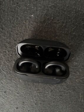 Sleek Black Jlab Wireless Earbuds with Charging Case